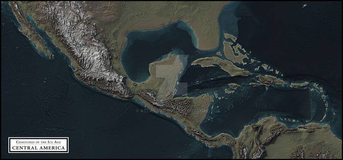 Coastlines of the Ice Age - Central America