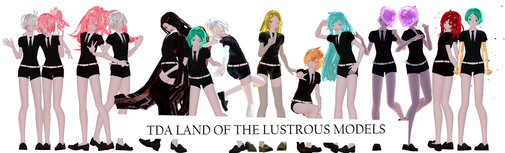 tda land of the lustrous models {dl} {spoilers} by olivemoone on DeviantArt