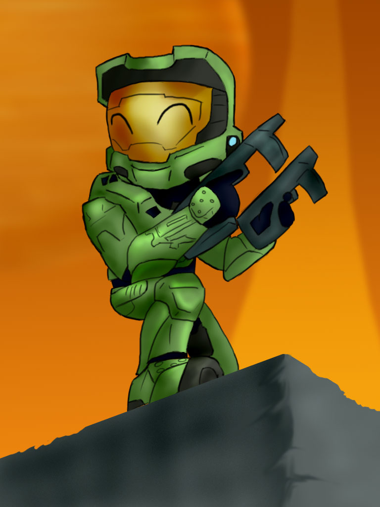 Chibi Master Chief