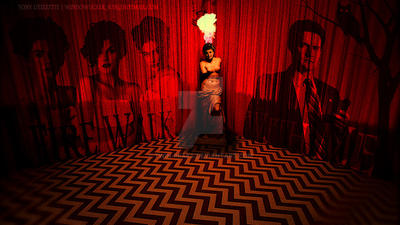 TP.The Black Lodge by bluelion by twin-peaks