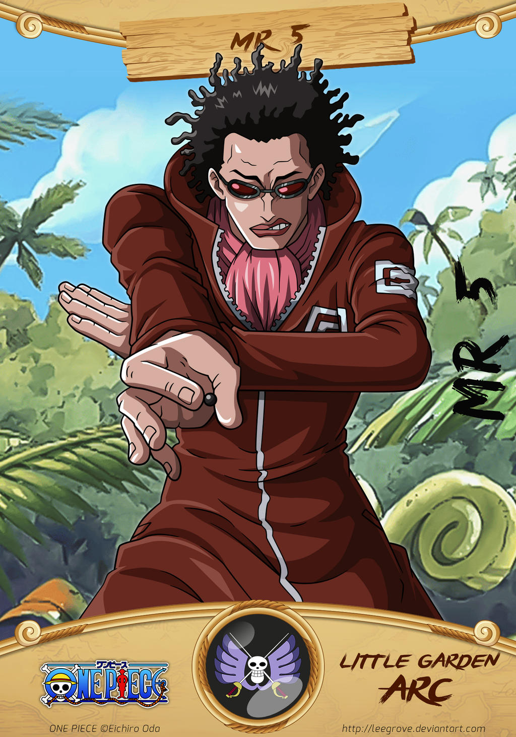 Mr 5 One Piece MR5 Card-by-leegrove by leegrove on DeviantArt