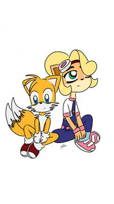 Tails y Coco Bandicoot 