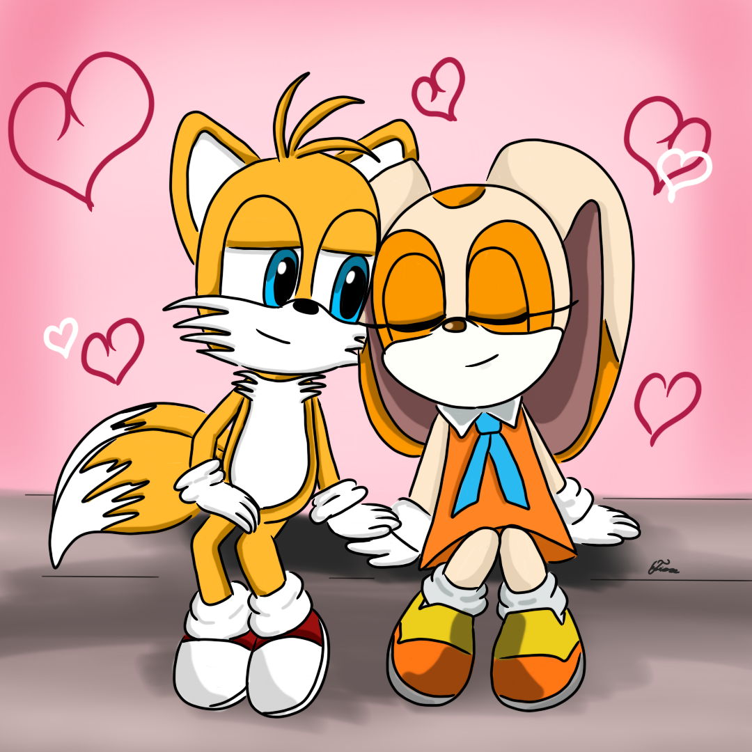 Tails and Cream by fioreandresr on DeviantArt