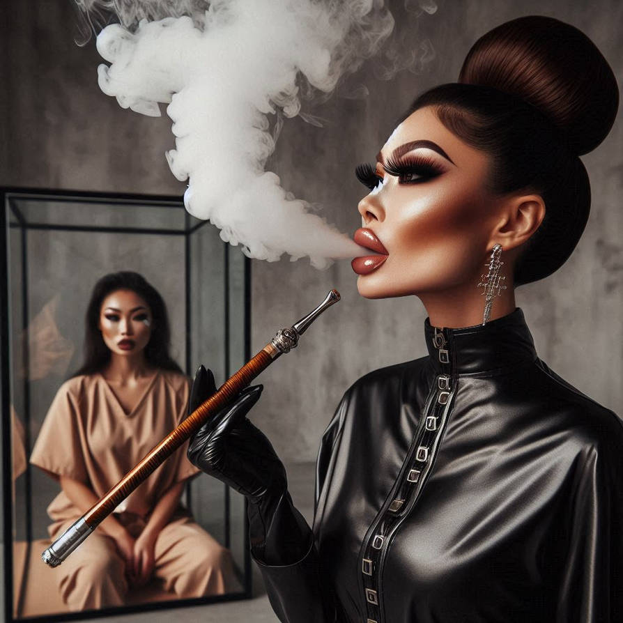 Contemplating her fate--The Institute by smokefantasy on DeviantArt