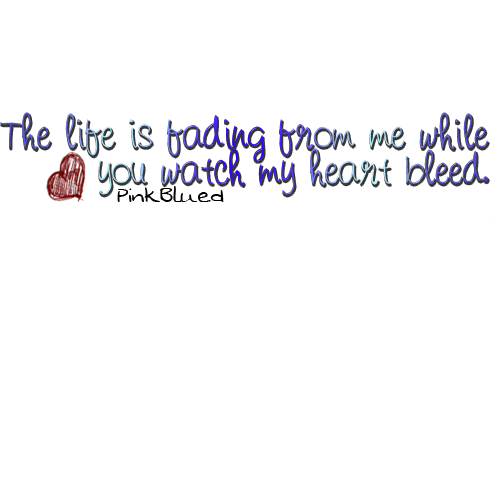 The life is Fading by PinkBlued on DeviantArt