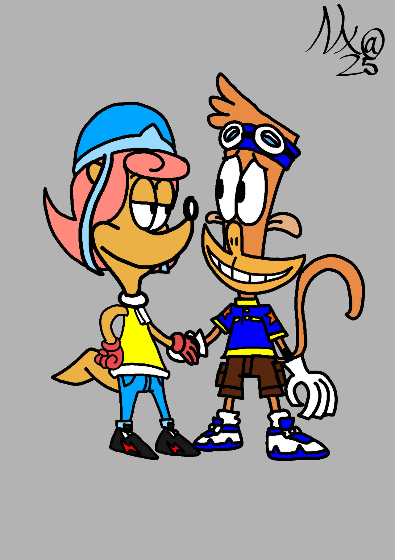 Lazlo X Patsy Deviantart Lazlo and Patsy uniform Taiora Digimon by NXAlpha25 on DeviantArt