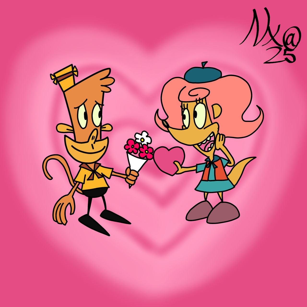 Patsy Desay CN Lazlo and Patsy Valentine day by NXAlpha25 on DeviantArt