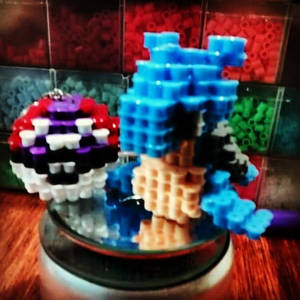 Lapras and Masterball 3D by DarkRockerRUS