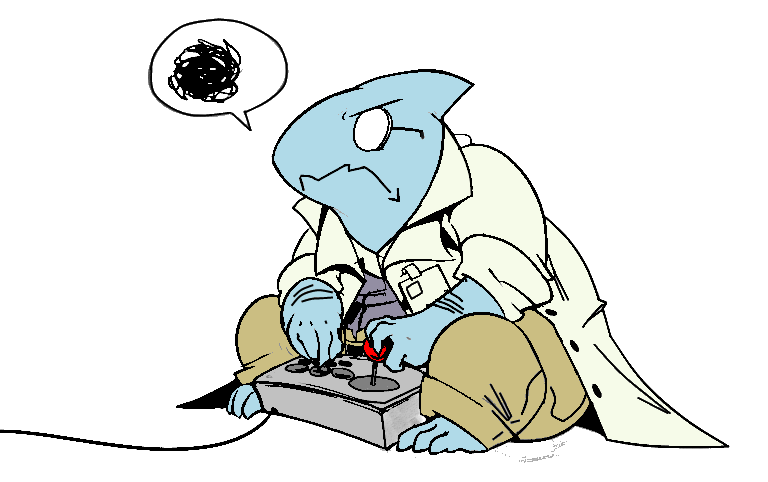 Stanley Plays Skullgirls (Colored)