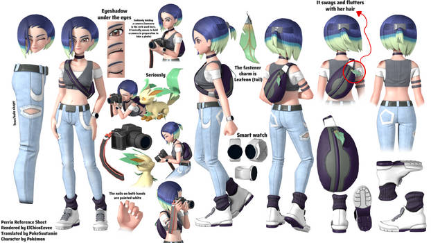 Perrin Reference Sheet in 3D
