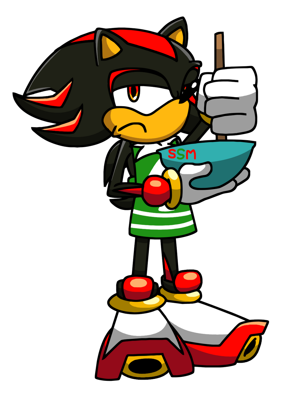 Shadow Chef Chef Shadow by StrongSeanMann on DeviantArt