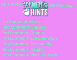 Lets make a mints hints oc