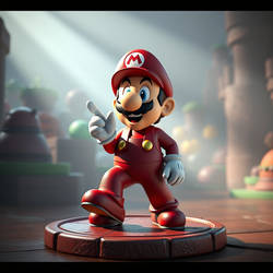 TW: AI. marchiefuff day 10: Mario10