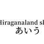 Hiraganaland show logo