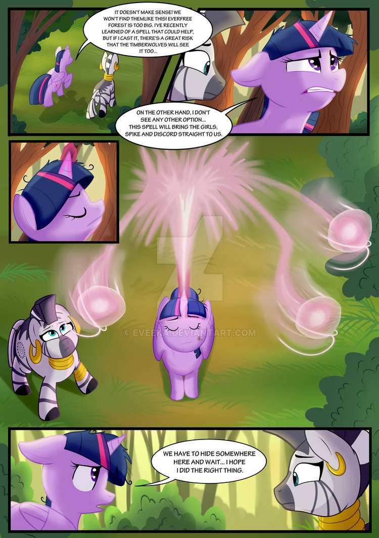 Tla Rula Mlp MLP FIM TLA pg 121: The spell by Eveeka on DeviantArt