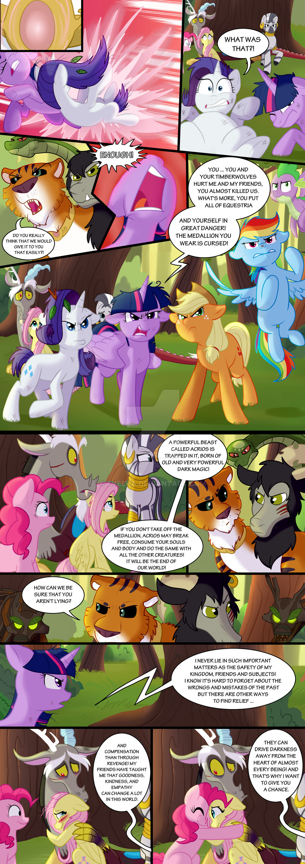Tla Rula Mlp MLP FIM TLA pg 134-135:I want to give you a chance by Eveeka on DeviantArt
