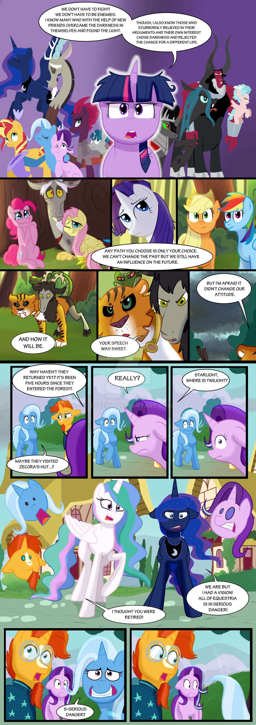 Tla Rula Mlp MLP FIM TLA pg 136-137: Your choice by Eveeka on DeviantArt