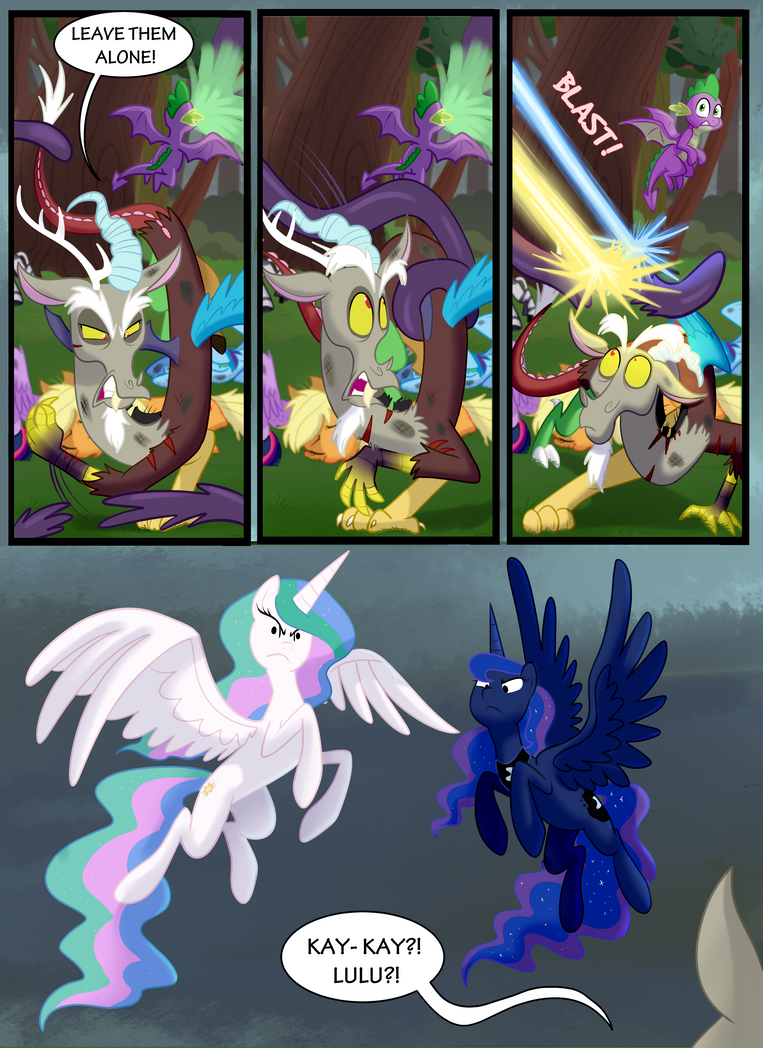 Tla Rula Mlp MLP FIM TLA pg 141: Mane 6 are ded by Eveeka on DeviantArt