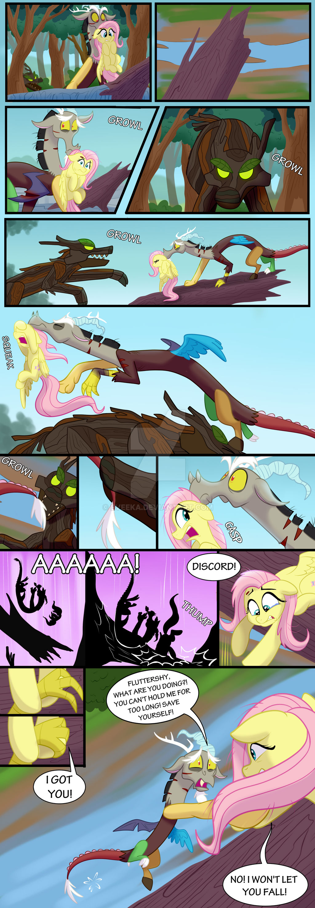 Tla Rula Mlp MLP FIM TLA pg 114-115: On the edge by Eveeka on DeviantArt