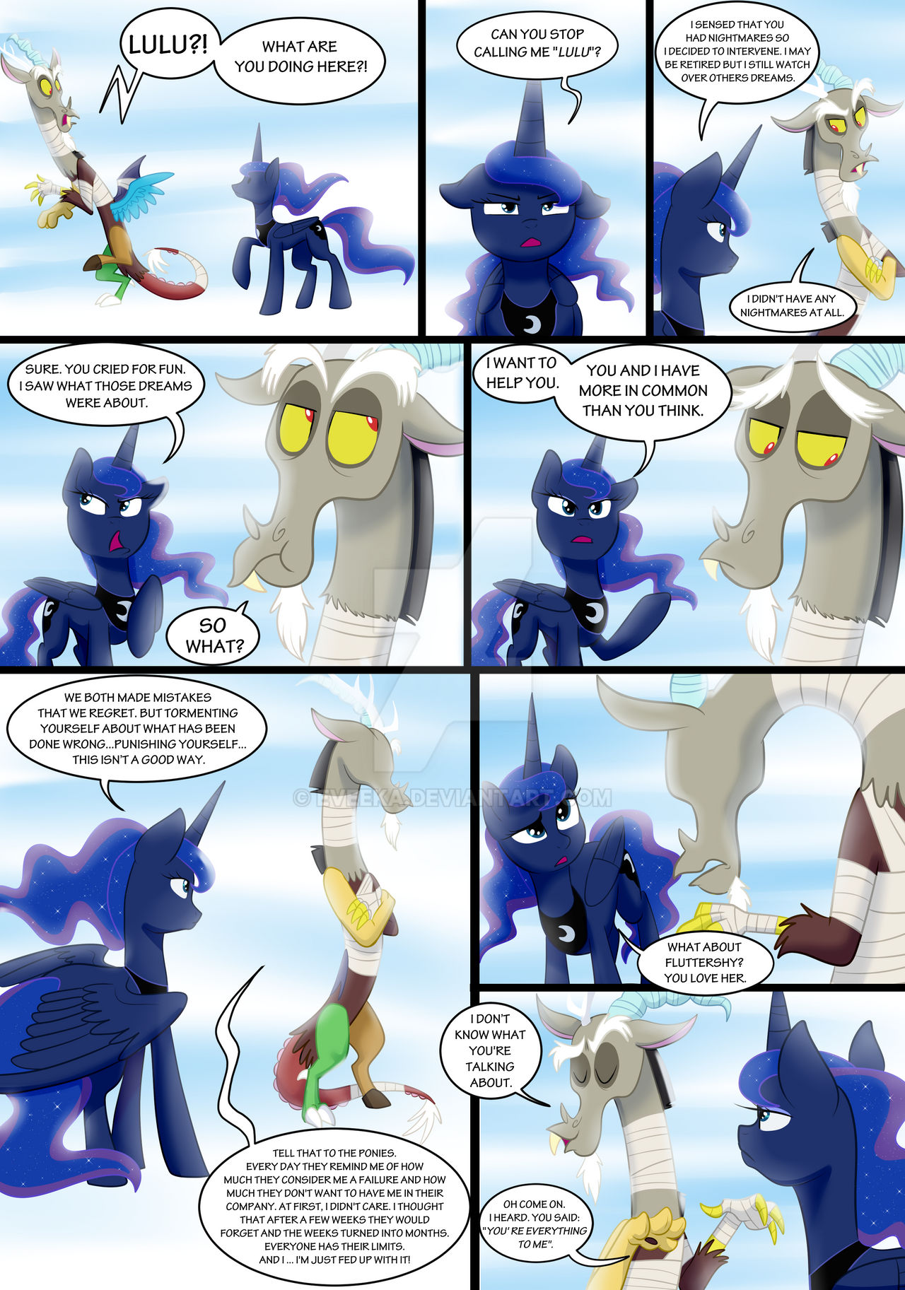 Tla Rula Mlp MLP FIM TLA pg 190: Remorse by Eveeka on DeviantArt