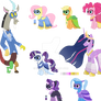 [MLP FIM] TDD Ep 4 Mane 6 dressess desings