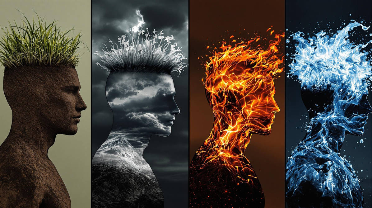 Human Elementalist Elemental Men by svagebeast69 on DeviantArt