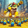 Bowser Vs Minions