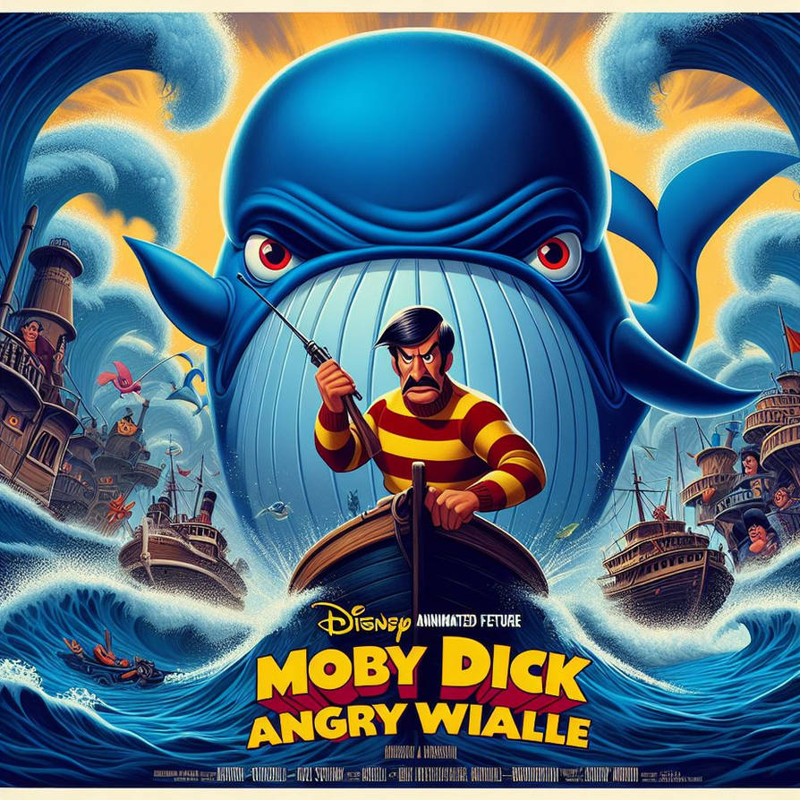 Disney Animated Feature Moby Dick by disneydark on DeviantArt