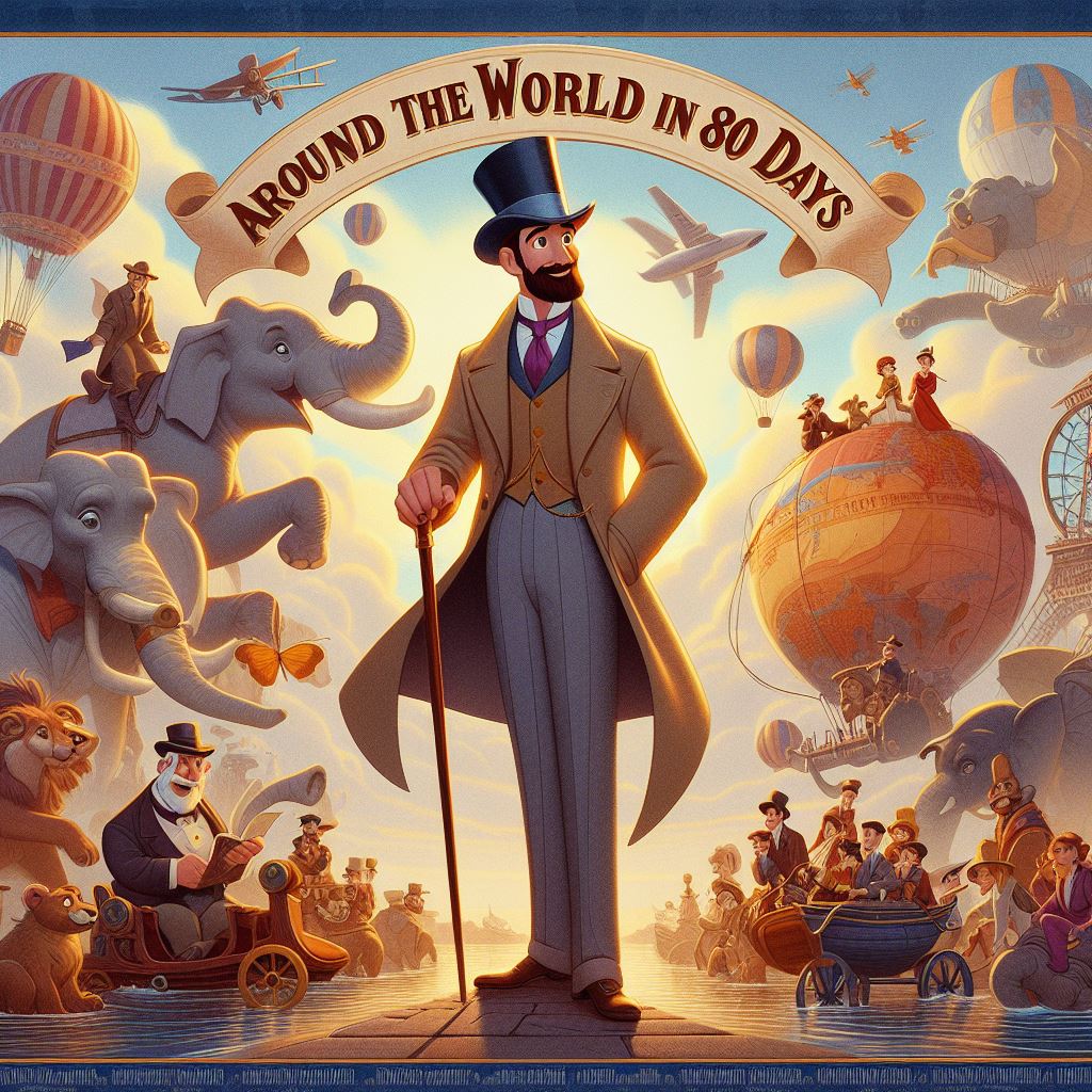 Disney Animated Feature Around The World In80 Days By Disneydark On Disney Animated Feature Around The World In80 Days By Disneydark On