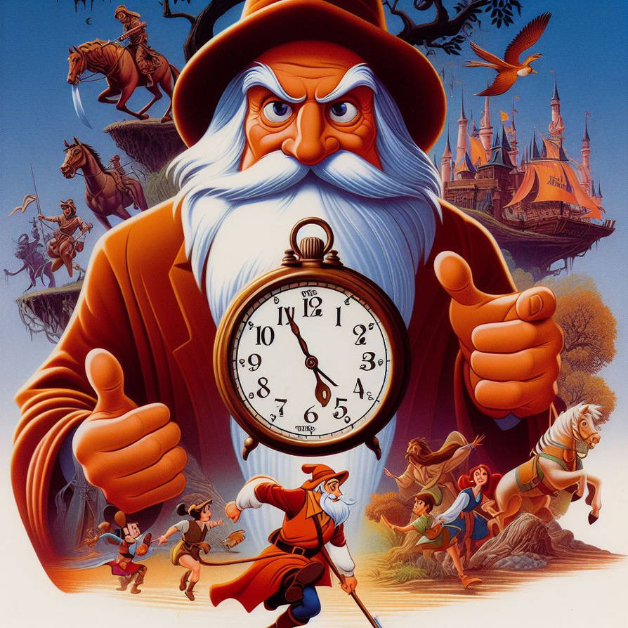 Disney Animated Feature Father Time by disneydark on DeviantArt