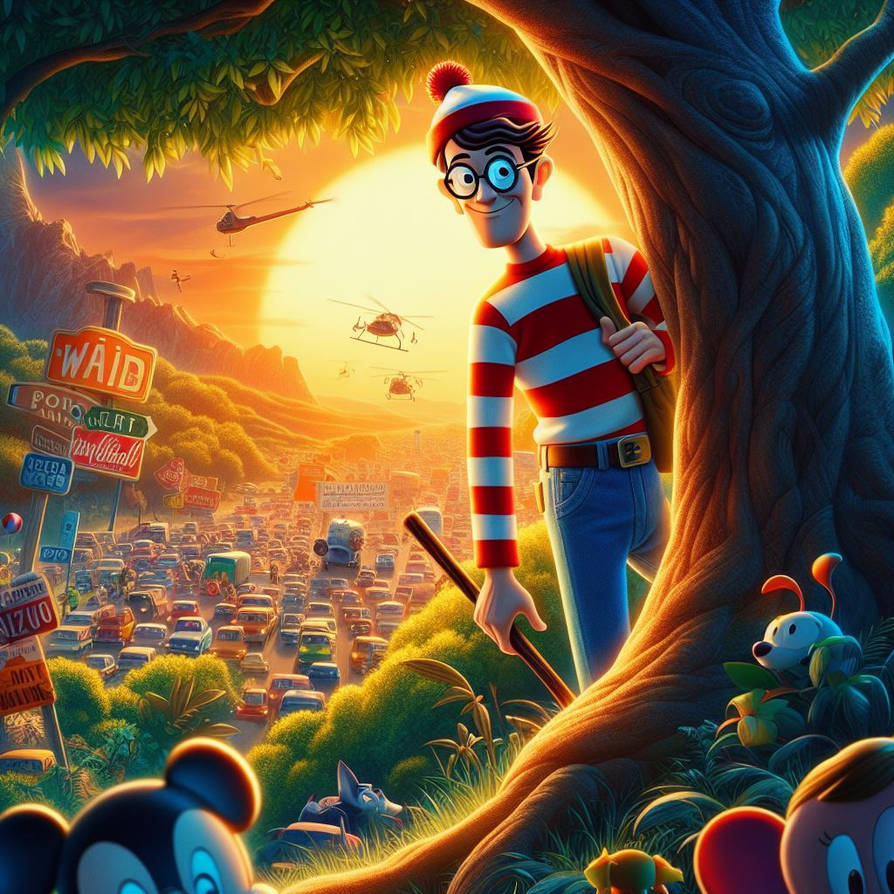 Waldo The Rabbit Disney Animated Feature Where's Waldo by disneydark on DeviantArt