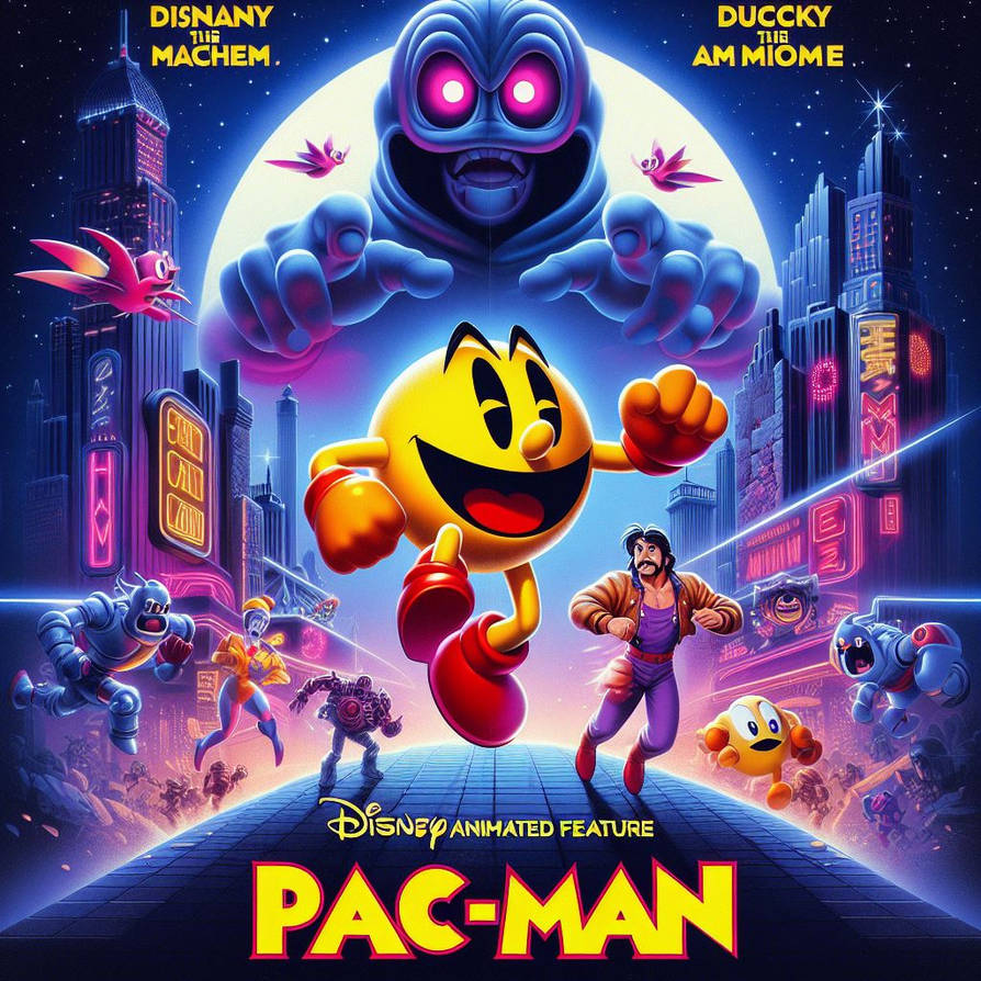 Pacman Motion Disney Animated Feature Pac-Man by disneydark on DeviantArt