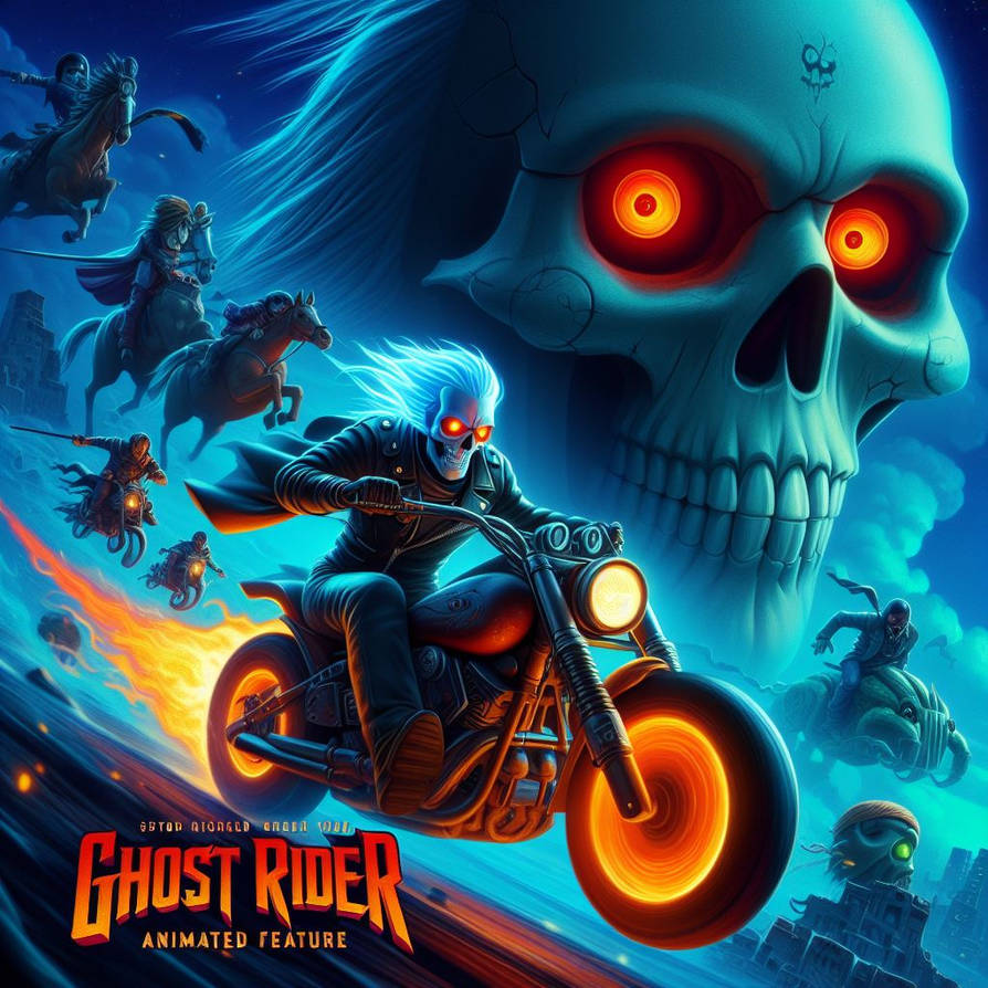 Disney Animated Feature Ghost Rider by disneydark on DeviantArt