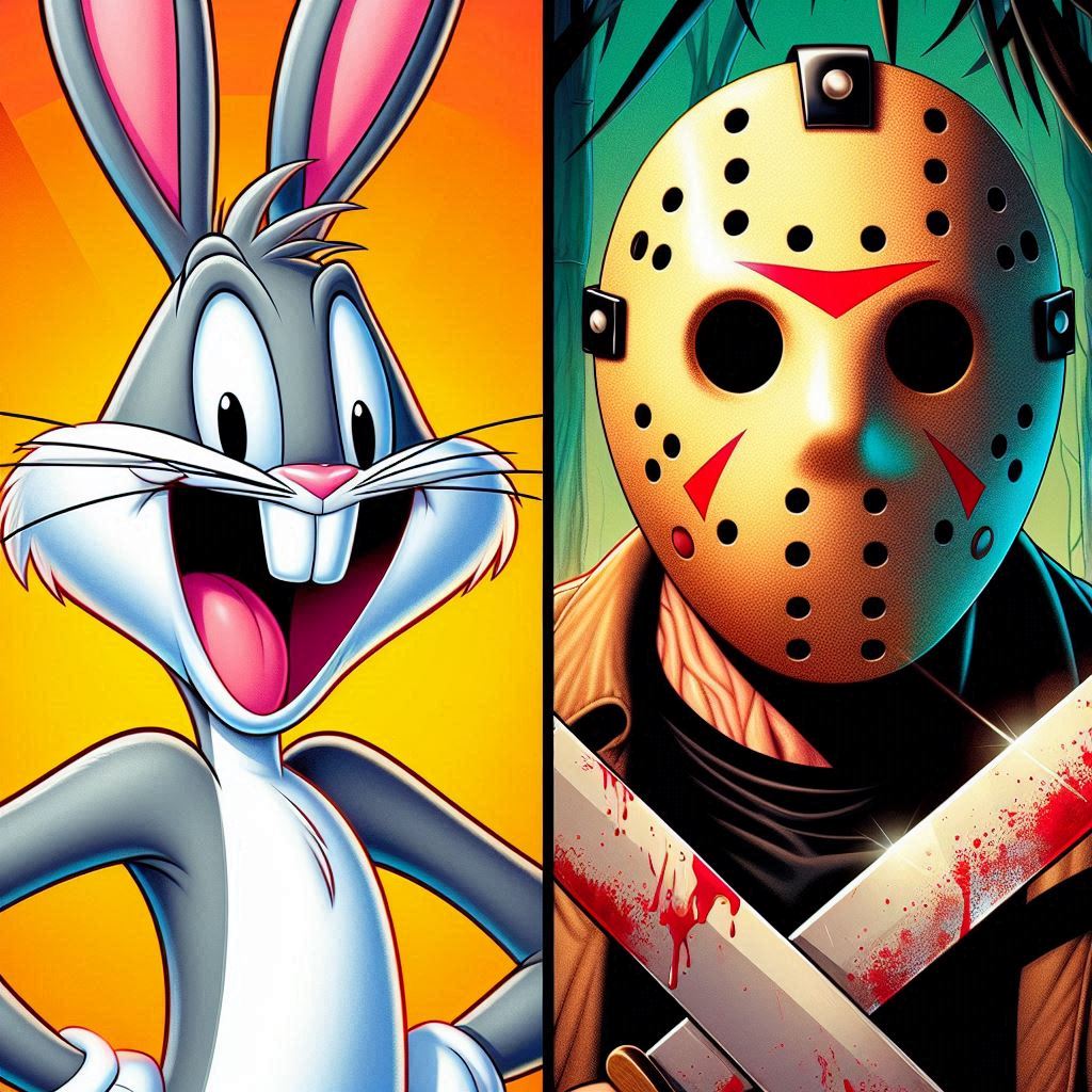 Bugs Bunny VS Jason Vorhees by disneydark on DeviantArt