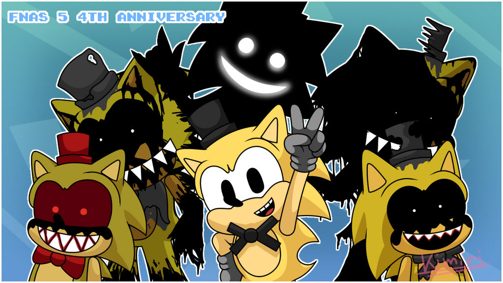 FNaS 5 4th Year Anniversary by kimrocky on DeviantArt