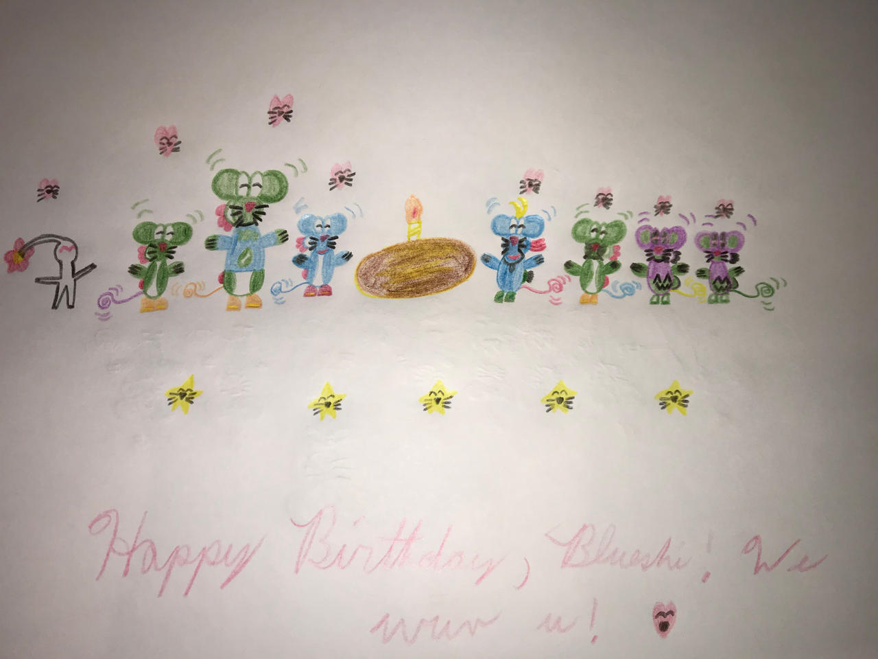 Happy Birthday Blueshi By Pikmin Volt On Deviantart