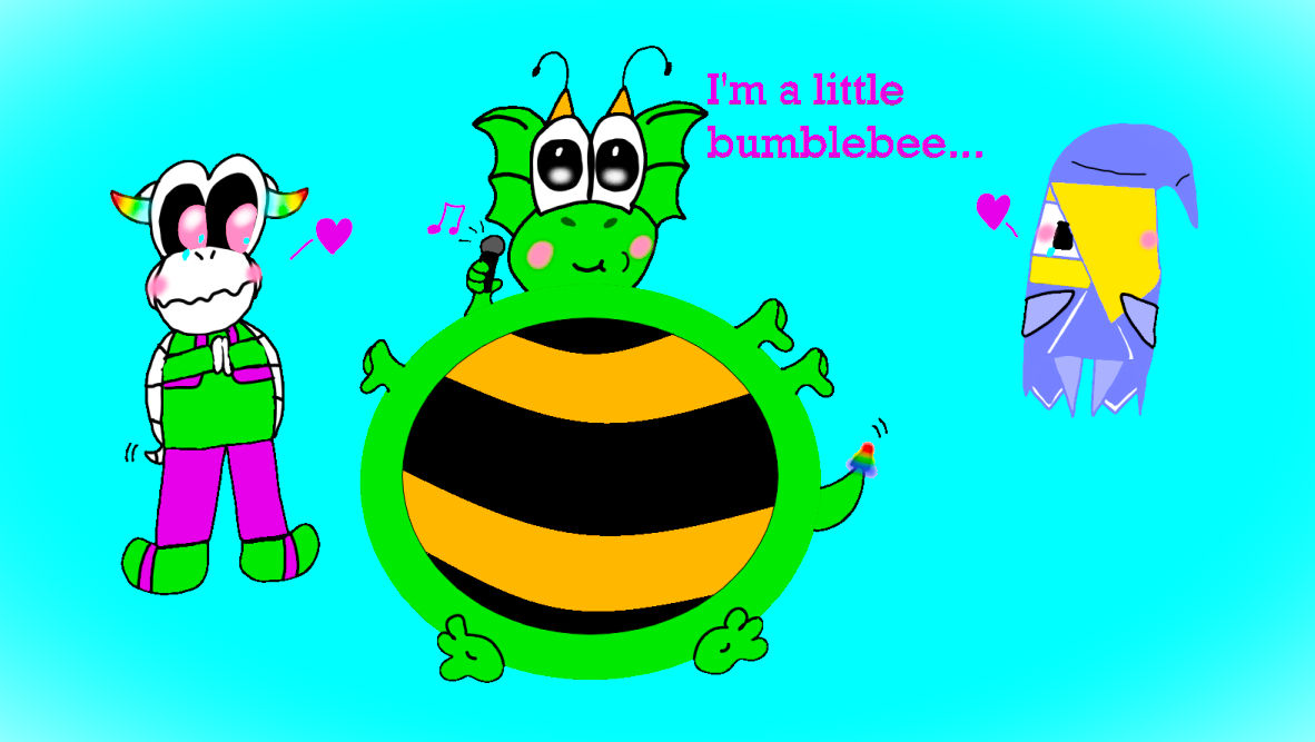 Karaoke Bee :3 by ShockoDragons on DeviantArt