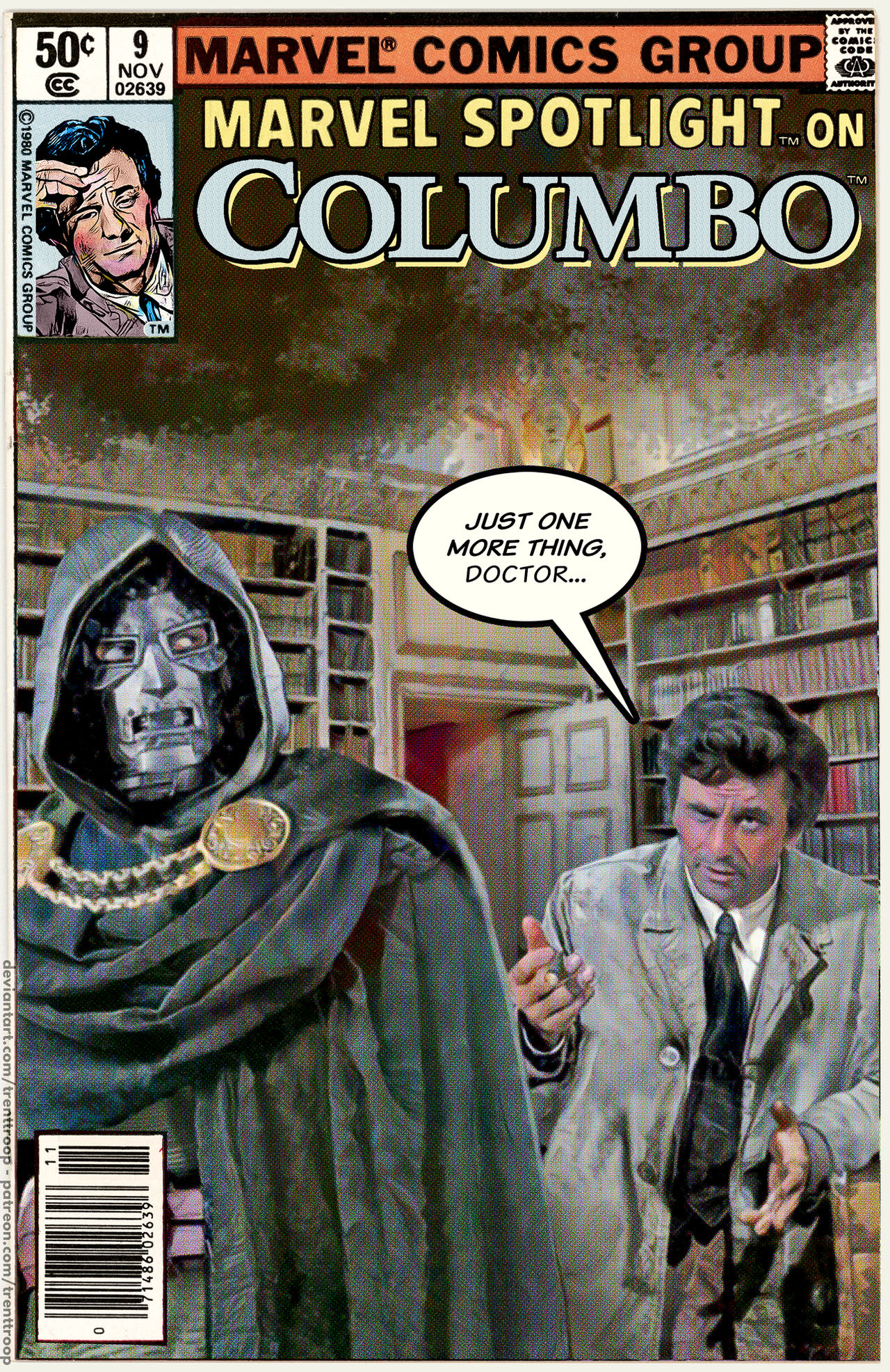 Marvel Spotlight on Columbo by TrentTroop on DeviantArt