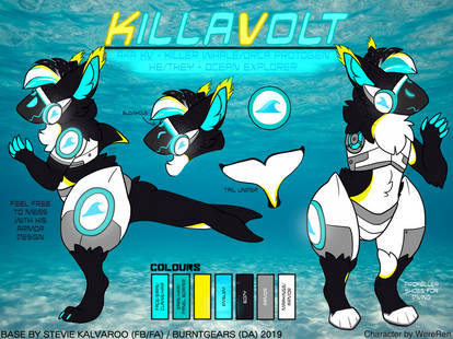 KillaVolt the Protogen Fursuit Refurb COMPLETE by WereRen on