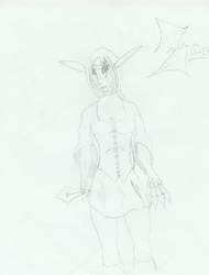 Zira the Dark Elf revised by J1Noble