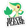 Snivy Car Sticker