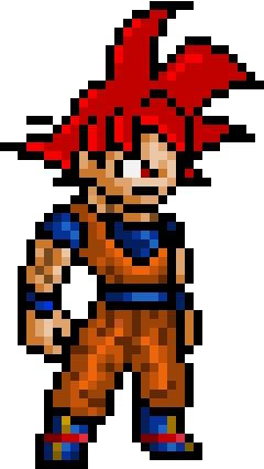 Pixel Goku Ssj Dios by dinorey117 on DeviantArt Pixel Goku Ssj Dios by dinorey117 on DeviantArt