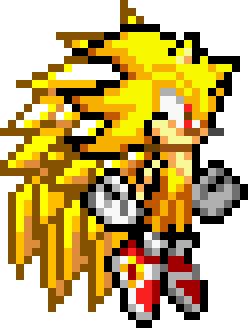 Pixilart - Sonic 3 super form by Netz-I-Guess