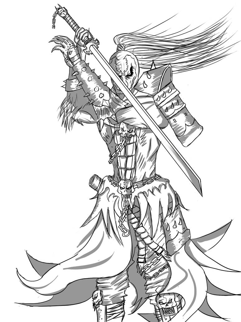 Тату эскизы Самураи легкие