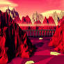 Surreal landscape