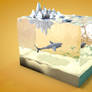 Shark in the water