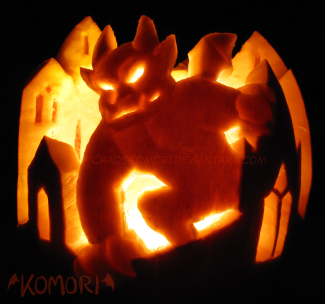 Gargoyle Pumpkin