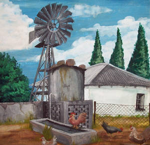 windpump farmhouse