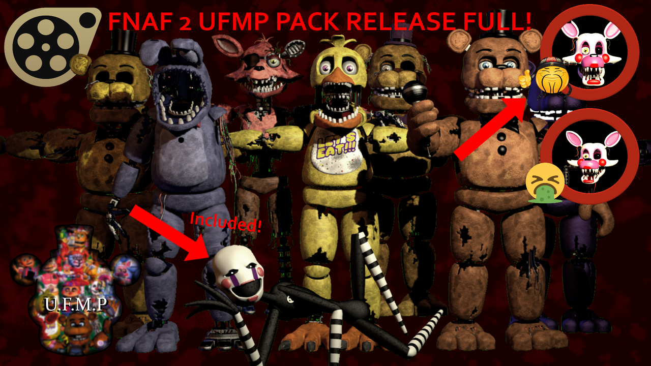 Steam Workshop::FNAF 4 Halloween Edition Plushies Release