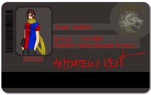 Kent, Andrew ID card